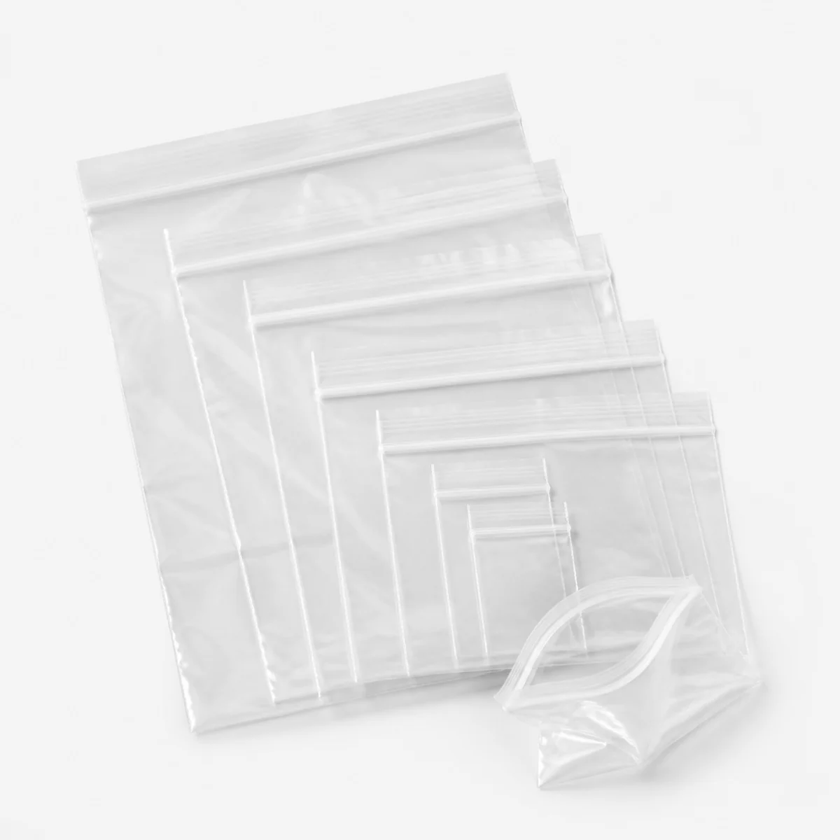 Pòch plastik ak zip